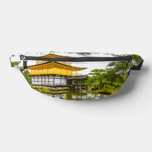 Kinkaku-ji, the golden pavilion, Kyoto Bum Bags