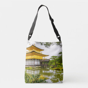 Kinkaku-ji, the golden pavilion, Kyoto Crossbody Bag