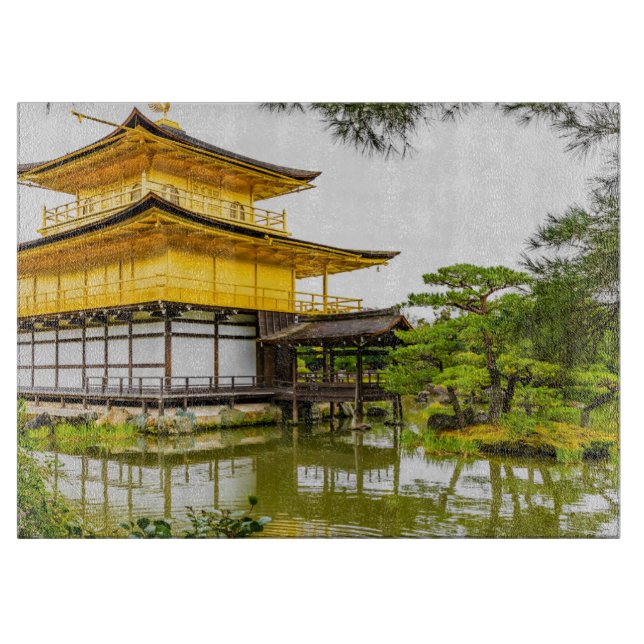 Kinkaku-ji, the golden pavilion, Kyoto Cutting Board (Front)