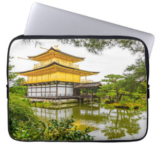 Kinkaku-ji, the golden pavilion, Kyoto Laptop Sleeve