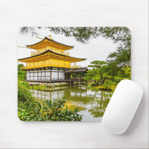 Kinkaku-ji, the golden pavilion, Kyoto Mouse Mat