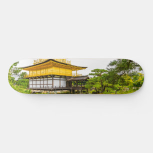 Kinkaku-ji, the golden pavilion, Kyoto Skateboard