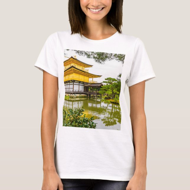Kinkaku-ji, the golden pavilion, Kyoto T-Shirt (Front)