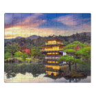 Kinkaku-ji Zen Temple Kyoto Japan Sunset Travel