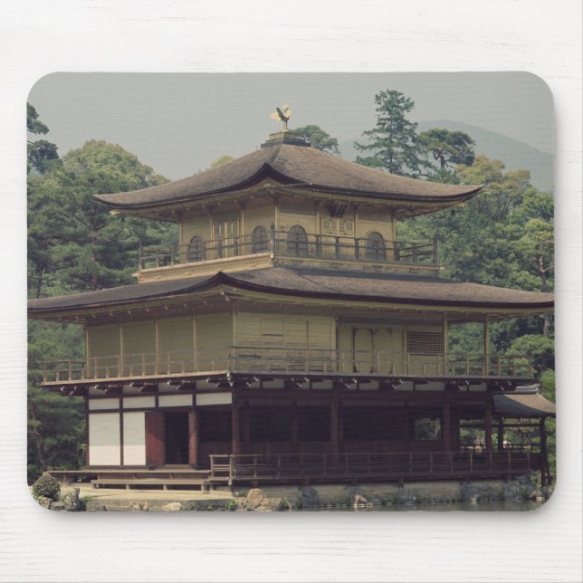 Kinkaku temple  dedicated to the memory mouse mat (Front)