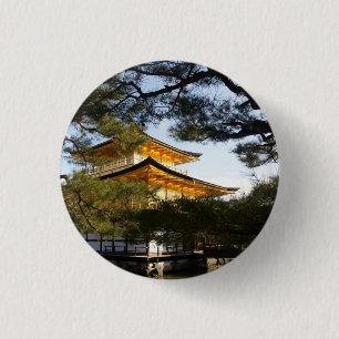 Kinkakuji (The Golden Pavilion) Button