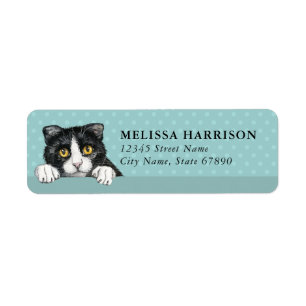 Kinkalow Cat Return Address Labels
