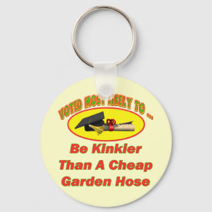 Kinky Garden Hose Key Ring