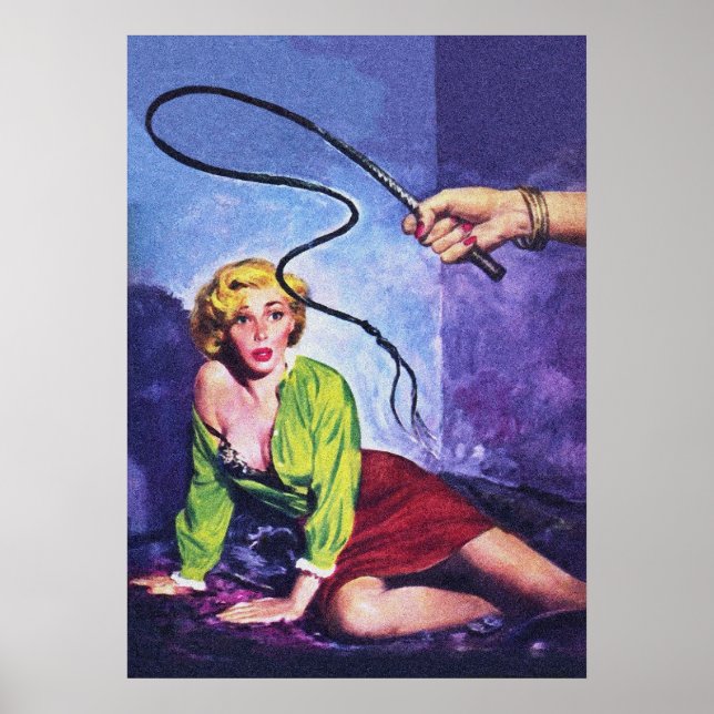 Kinky Homosexual Lover Pulp Magazine Cover Art Poster (Front)