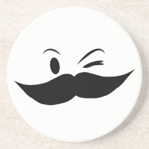 Kinky Moustache Coaster