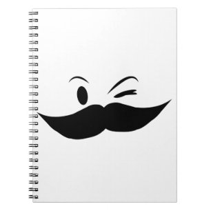 Kinky Moustache Notebook