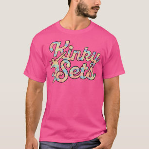 Kinky Sets Funny Sports Game Volleyball Player T-Shirt