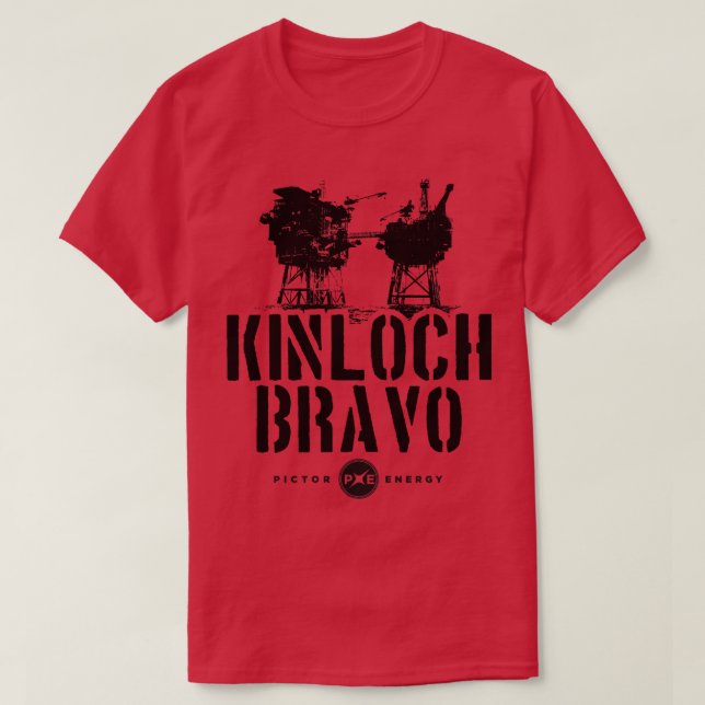 Kinloch Bravo T-Shirt (Design Front)