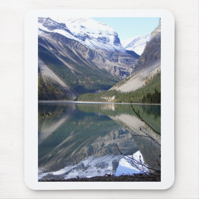 Kinney Lake at Mt Robson Park Mouse Mat (Front)