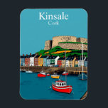 Kinsale Cork Ireland Irish Harbour Magnet<br><div class="desc">This Kinsale magnet brings Ireland’s southern coast right to your kitchen! Featuring a vibrant view of the harbour and iconic colourful houses, it’s a cheerful nod to Irish culture and coastal life. Ideal for wanderers, collectors, or anyone who has left a piece of their heart in Ireland.</div>