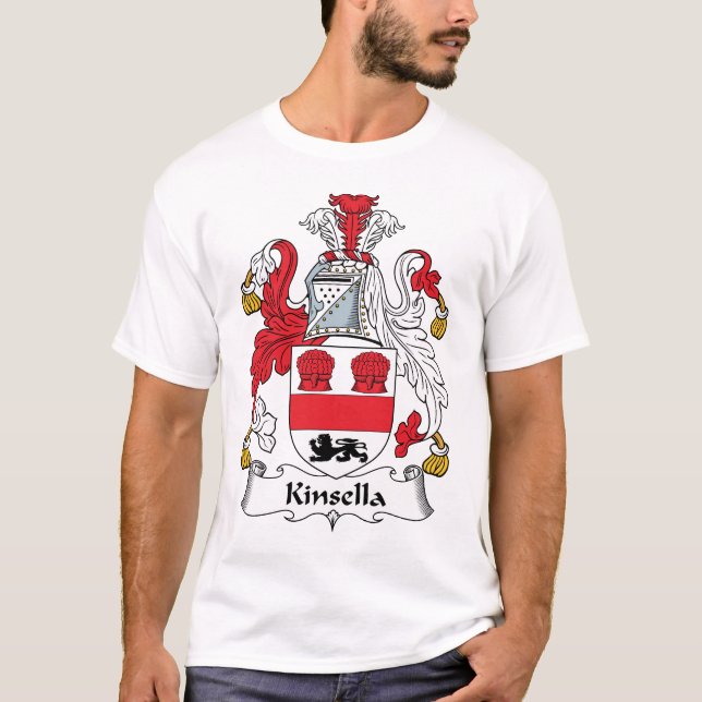Kinsella Family Crest T-Shirt (Front)