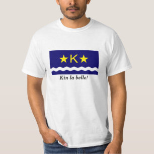 Kinshasa Flag "Kin la Belle" T-Shirt