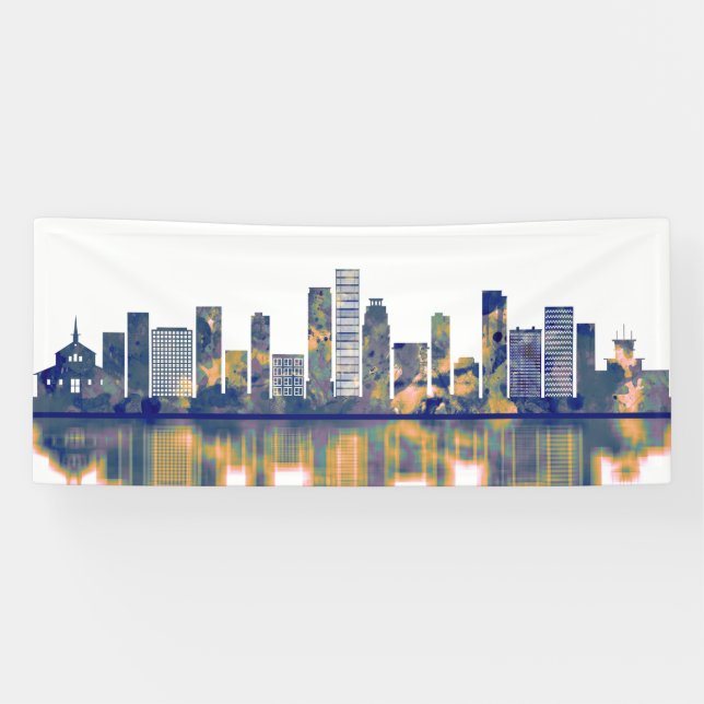 Kinshasa Skyline Banner (Horizontal)