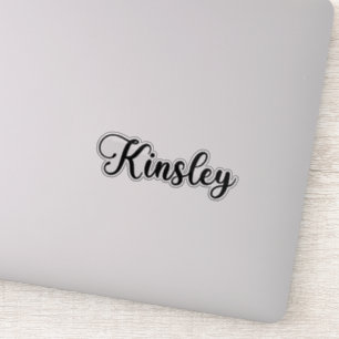 Kinsley Name - Handwritten Calligraphy