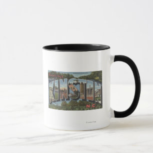 Kinston, North Carolina - Large Letter Scenes Mug