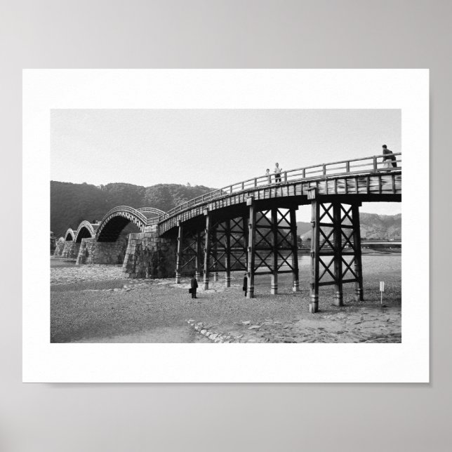 Kintai Bridge: Iwakuni, Japan  Poster (Front)