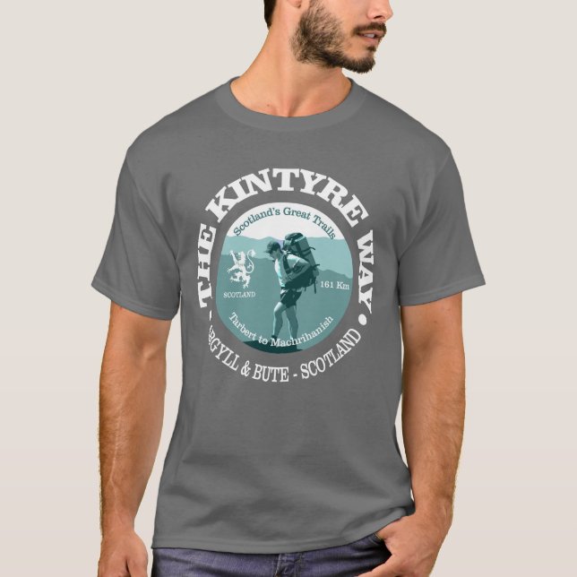 Kintyre Way (T) T-Shirt (Front)