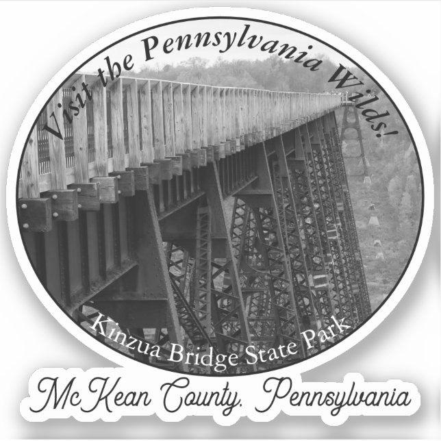 Kinzua Bridge State Park McKean County PA Souvenir (Front)