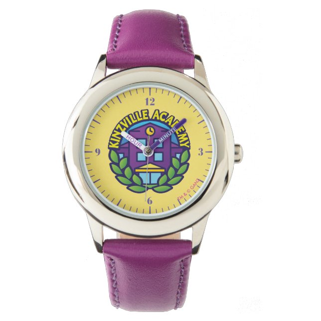 Kinzville Academy Logo Watch (Front)