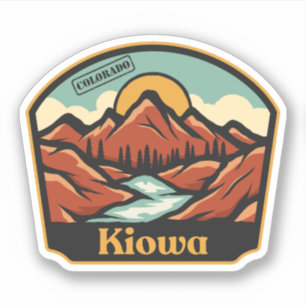 Kiowa, Colorado Sticker