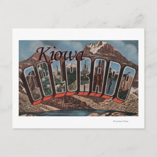 Kiowa, ColoradoLarge Letter ScenesKiowa, CO Postcard
