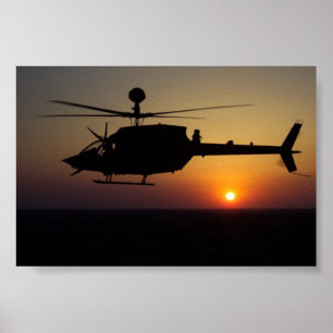 Kiowa returning home poster