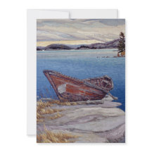 "Kipawa Long Boat" by Charlie Rapsky