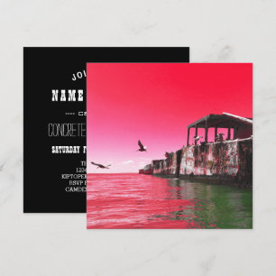 kiptopeke concrete ships and birds dreamdaze invitation