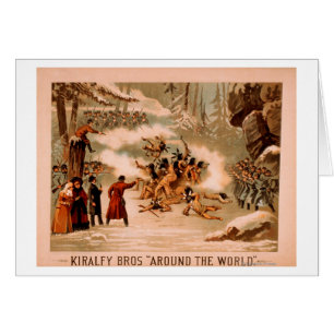 Kiralfy "Around the World" Indian Massacre