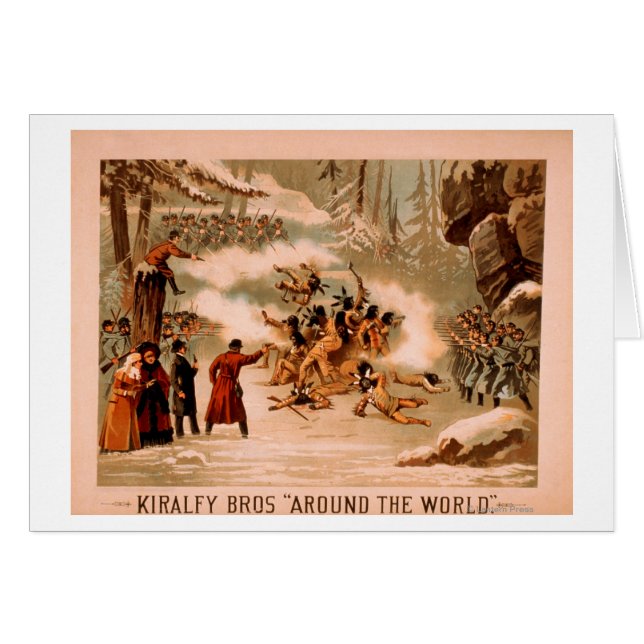 Kiralfy "Around the World" Indian Massacre (Front Horizontal)