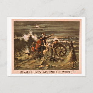 Kiralfy Bros "Around the World" Theatrical Postcard
