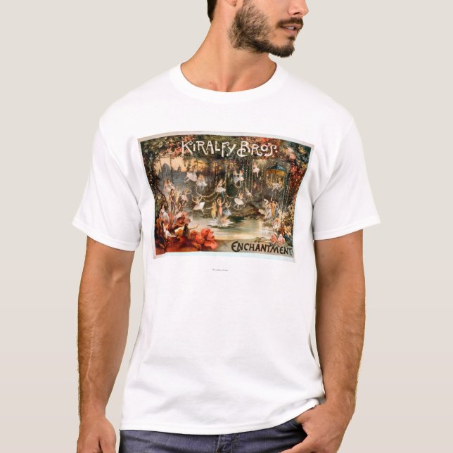 Kiralfy Brothers Enchantment Theatrical Poster T-Shirt (Front)