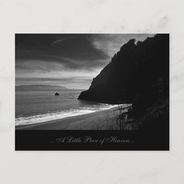 Kirby Beach - A Little Piece of Heaven Postcard (Front)