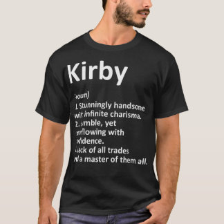 KIRBY Definition Personalised Name Funny Birthday  T-Shirt