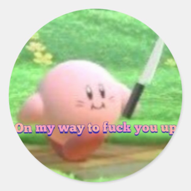 Kirby - sticker (Front)