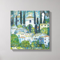 Kirche in Cassone by Gustav Klimt