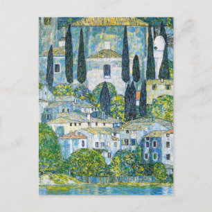 Kirche in Cassone by Gustav Klimt Postcard