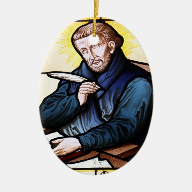 Kirchenfenster la Roche FR Suisse Ornament (Front)