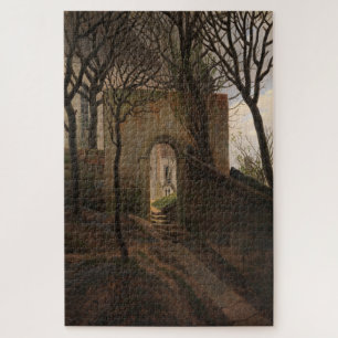 Kirchhofpforte (1822) – Caspar David Friedrich Jigsaw Puzzle