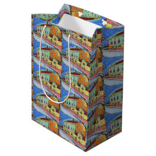 Kirchner Bellevue Dance Hall Expressionist Art Medium Gift Bag
