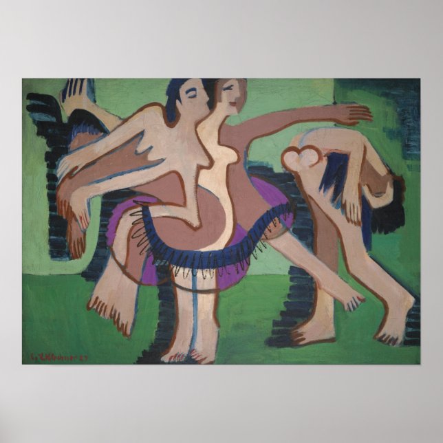 Kirchner - Dance Group Lot Poster (Front)