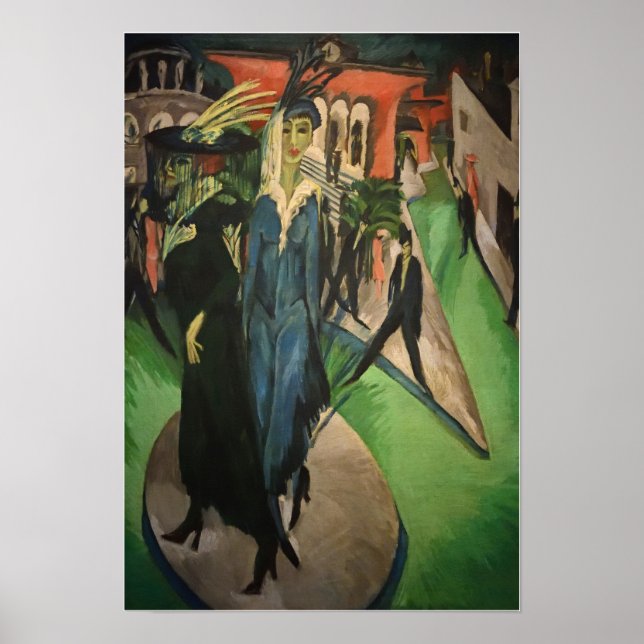 Kirchner - Potsdamer Platz Poster (Front)