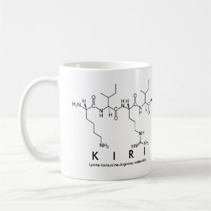 Kiri peptide name mug