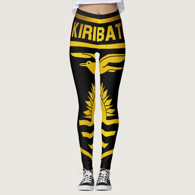Kiribati Emblem Leggings (Front)
