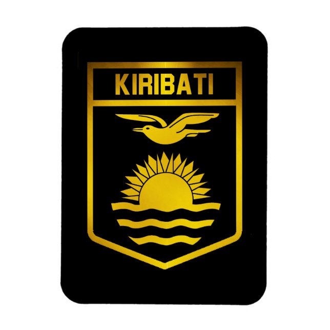 Kiribati Emblem Magnet (Vertical)